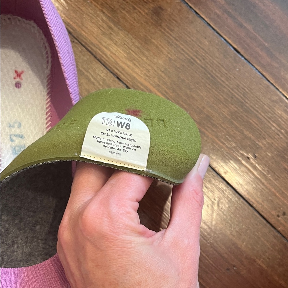 Allbirds Women's Mauve Flats - Picture 5 of 7